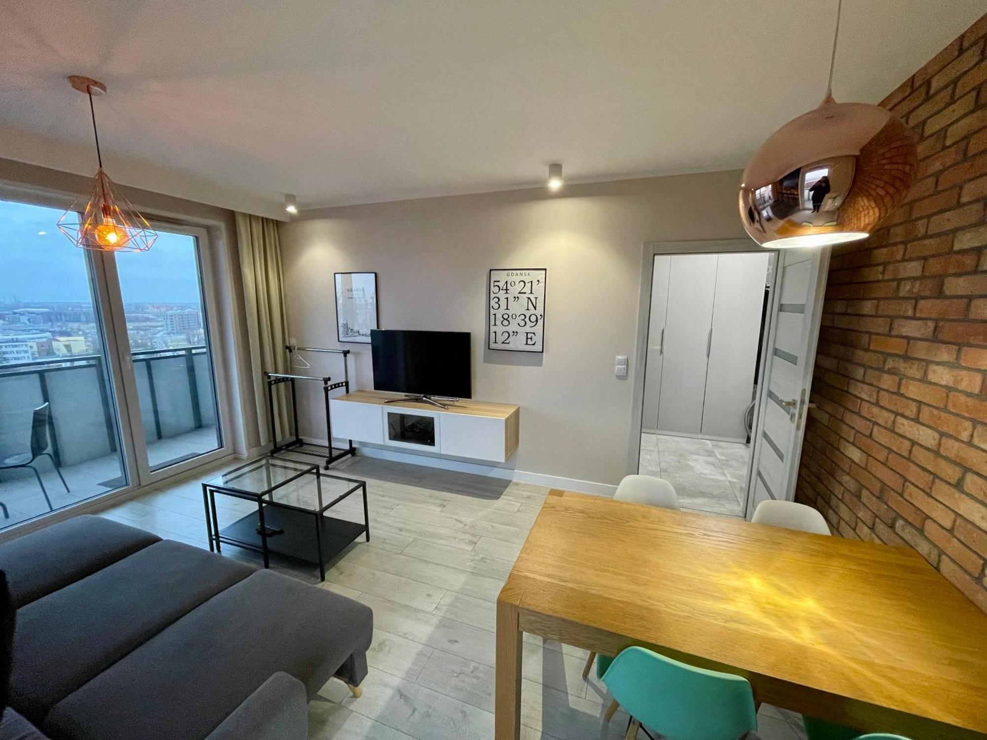 גדנסק Bastion Walowa - Luxury Apartment With Beautiful View מראה חיצוני תמונה