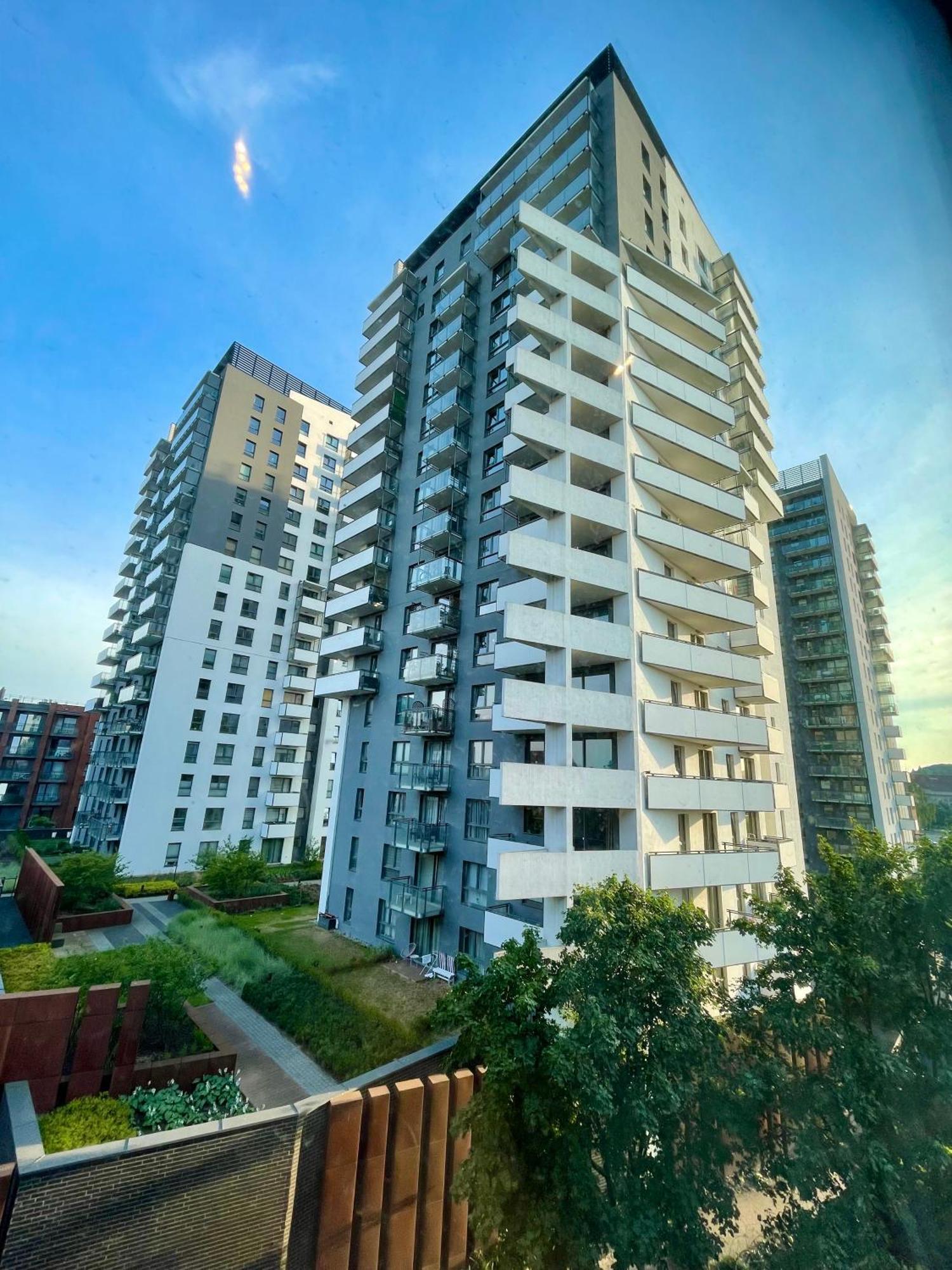 גדנסק Bastion Walowa - Luxury Apartment With Beautiful View מראה חיצוני תמונה