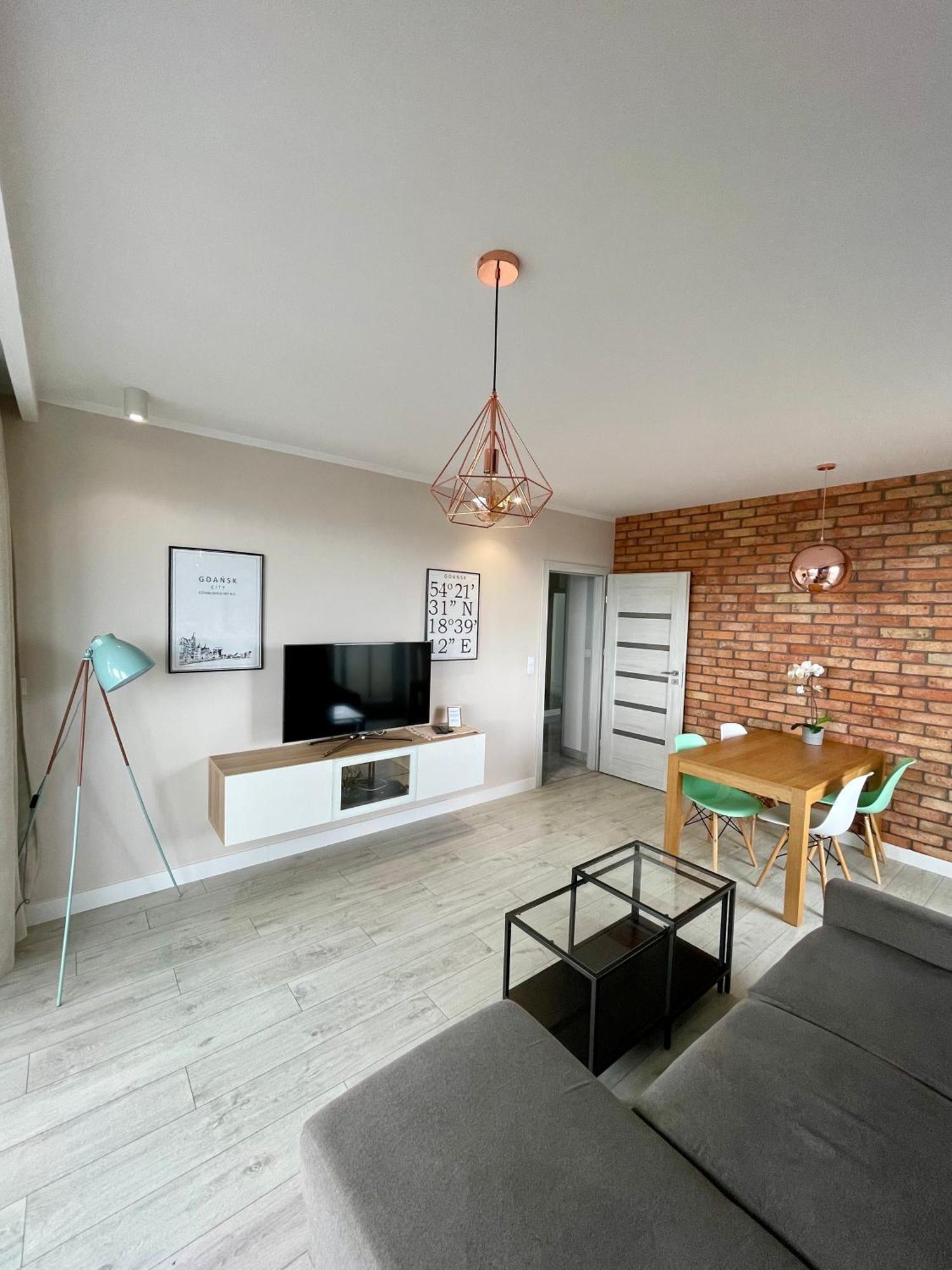 גדנסק Bastion Walowa - Luxury Apartment With Beautiful View מראה חיצוני תמונה